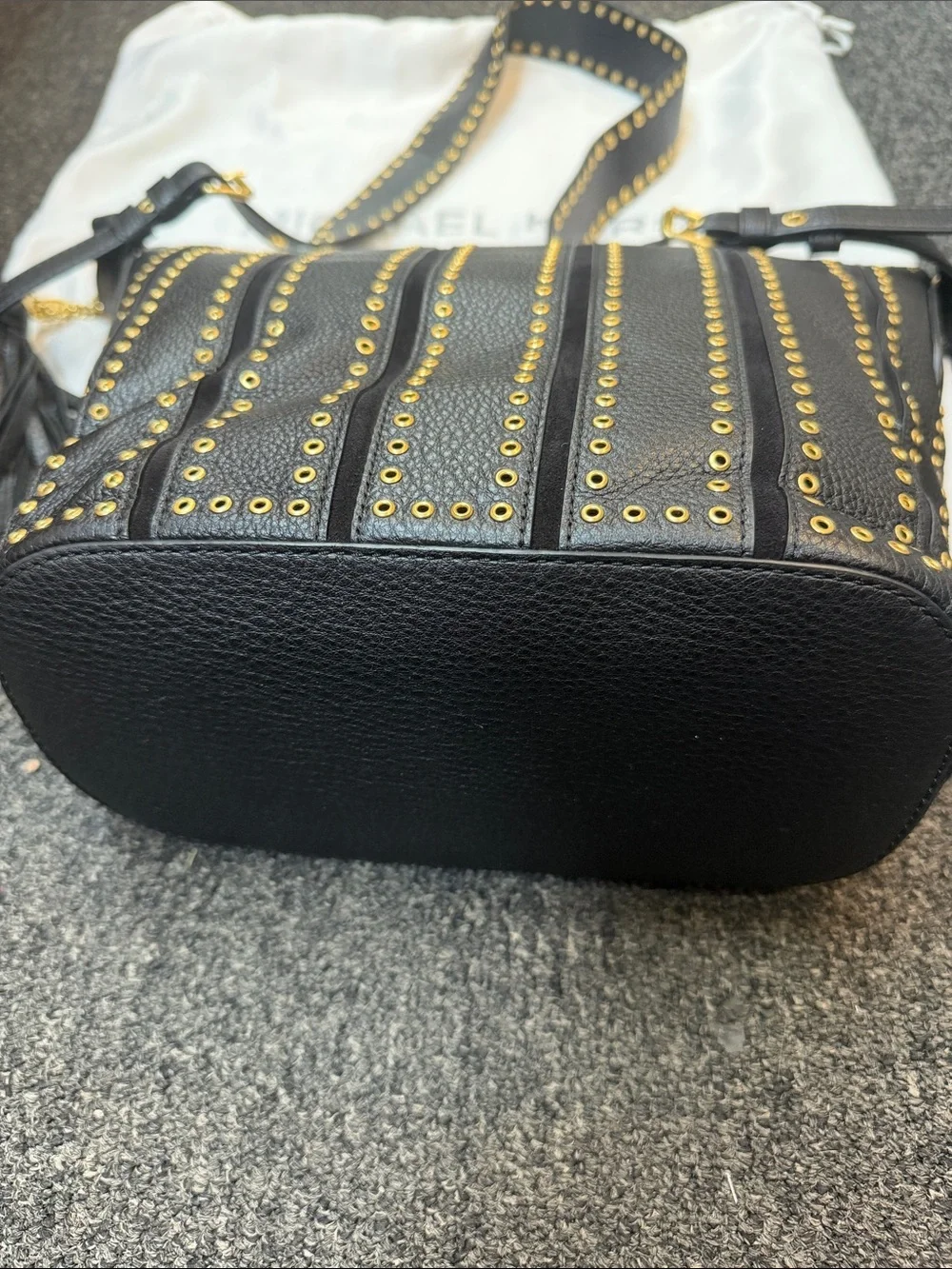 Michael Kors Brooklyn Grommet Bag NWT